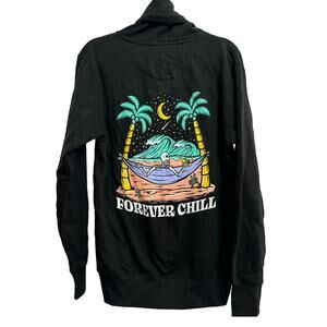 SCW Forever Chill Skeleton Black Hoodie